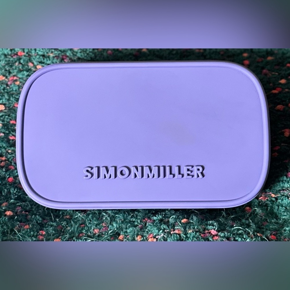 ✨Simon Miller Pill Clutch Purple NWT Sold Out Iconic Statement Hard Case Bag
